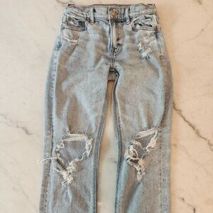 American Eagle Outfitters Light Wash Boyfriend Jeans